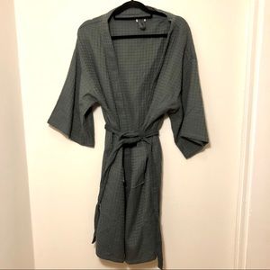 Never worn - Bathen waffle knit robe
